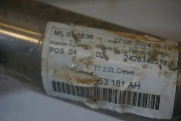 Catalyseur DPF VW Multivan T7 7T0253181AH image 5