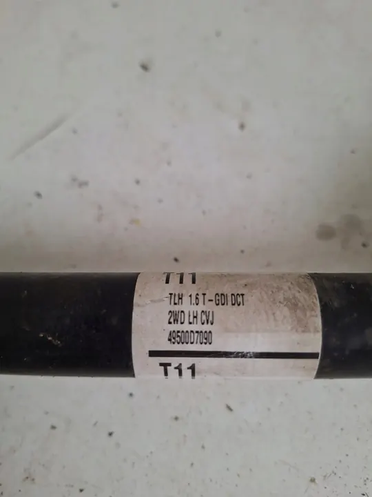 Arbre de transmission HYUNDAI TUCSON 1.6L 2018 OEM 49500D7090 image 2