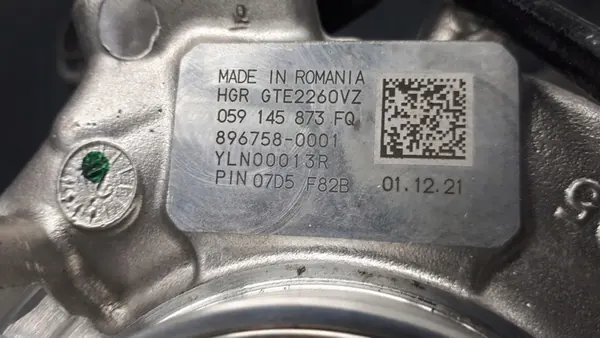 VW AUDI 3.0 TDI Turboaggregat 059145873FQ image 10