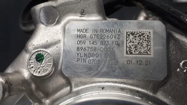 VW AUDI 3.0 TDI Turboaggregat 059145873FQ image 9