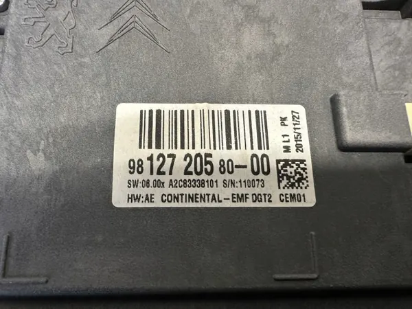 OEM 9812720580 radiodisplaypanel för Citroen C4 Picasso II image 6