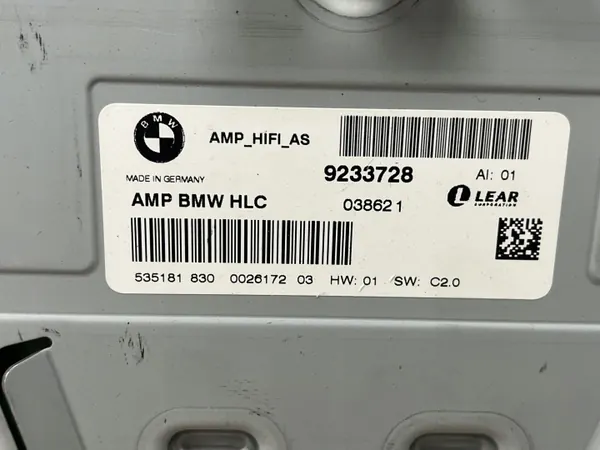 BMW Audio-Verstärker OEM 9233728 für 7er Reihe image 3
