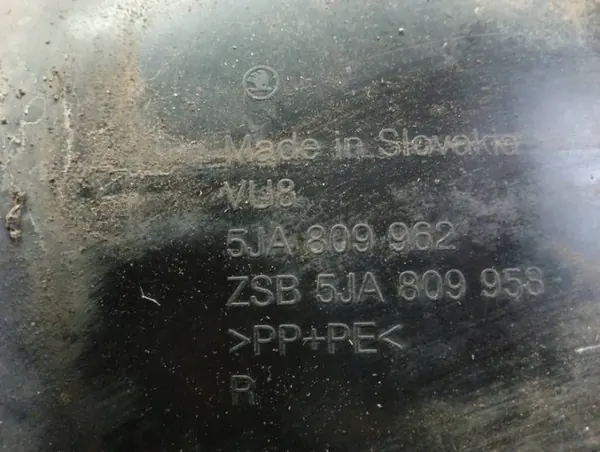 Aleta delantera derecha Skoda Rapid 12 OEM 5JA809962 image 4