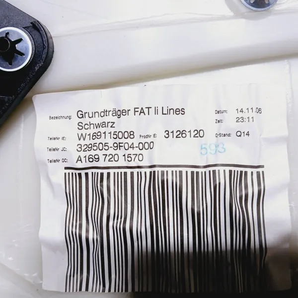 OEM W169115008 Framstol vänster sitsöverdrag Mercedes A-klass image 4