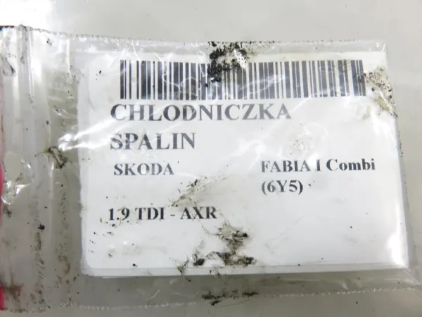 Refroidisseur d'échappement OEM 038131513K Skoda Roomster image 5