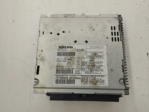 Changer CD Volvo V50 1.6L Diesel OEM 31285447 image 2