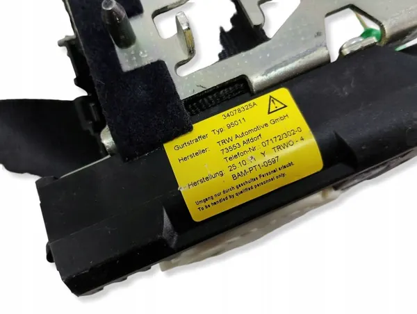 OEM 34078325A Säkerhetsbältessats Volvo S60 II 2010 image 4