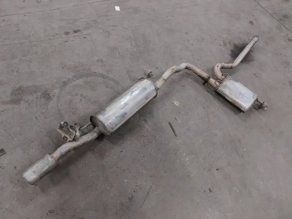 Audi OE Uitlaat Demper Set OEM TŁUMIK WYDECH KOŃCOWY + ŚRODKOWY KOMPLET AUDI A4 B5 1.8 20V image 2