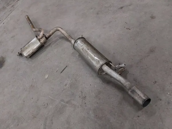 Audi OE Uitlaat Demper Set OEM TŁUMIK WYDECH KOŃCOWY + ŚRODKOWY KOMPLET AUDI A4 B5 1.8 20V image 4