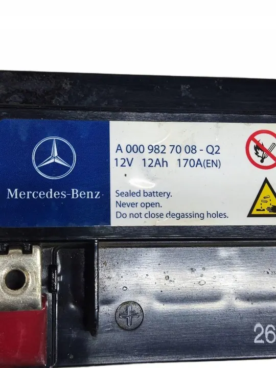 Batería Auxiliar Mercedes A0009827008 170Ah Usada image 4