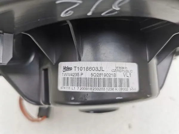 Ventilador de aquecimento Volkswagen T-Roc 2018 image 9