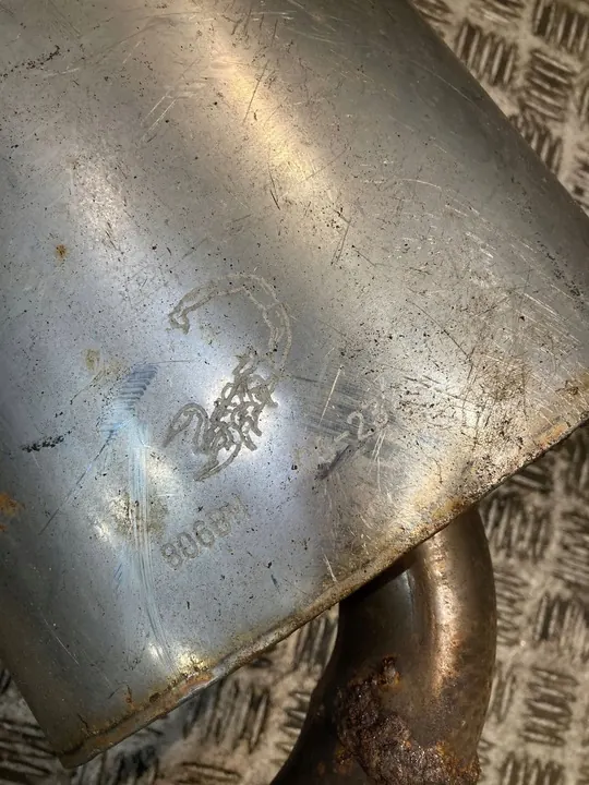 Mini One - Cooper Cabrio R52 Rear Exhaust Left Side OEM image 4