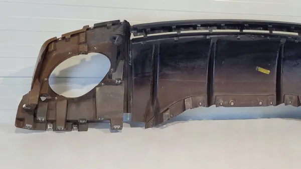 Audi R8 4S achterbumper diffuser OEM 4s0807521 image 6