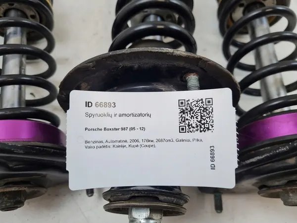 Set Completo di Molle e Ammortizzatori 98633305906 image 8