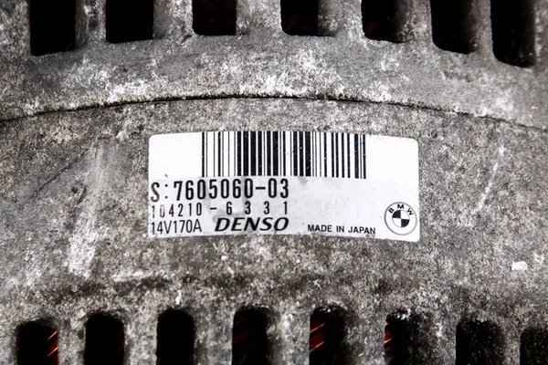 Vaihtovirtageneraattori BMW F20 F30 OE 7605060 image 6