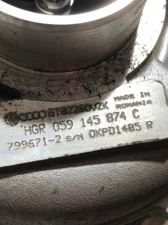 Volkswagen OE 059145874C Turbokompressor image 6