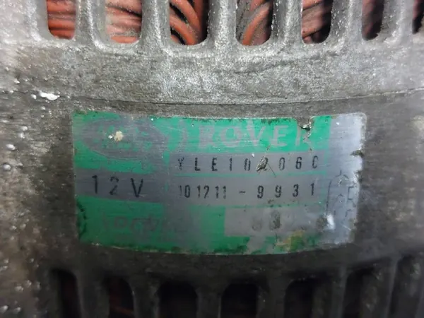 Alternador Land Rover OE YLE102060 image 3