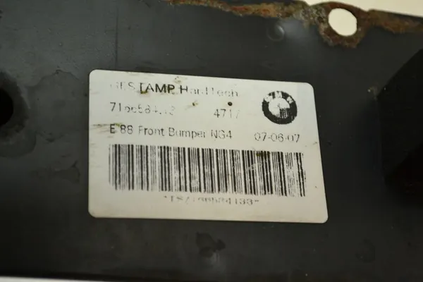 Etupuskuri Vahvistus BMW E81 E87 / Lift E82 7166584 image 7