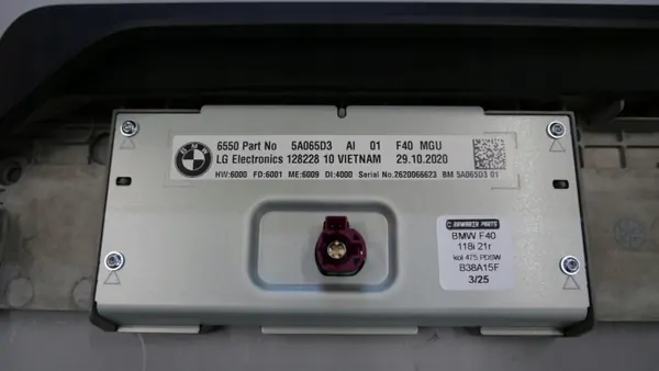 Écran Moniteur BMW F40 F44 OEM 5A065D3 10,25" image 8