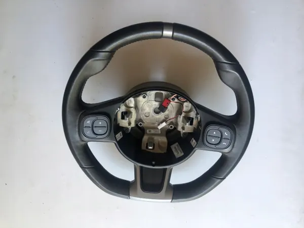 Fiat 500 S Lift Sport Nahkaohjainpyörä OEM image 2