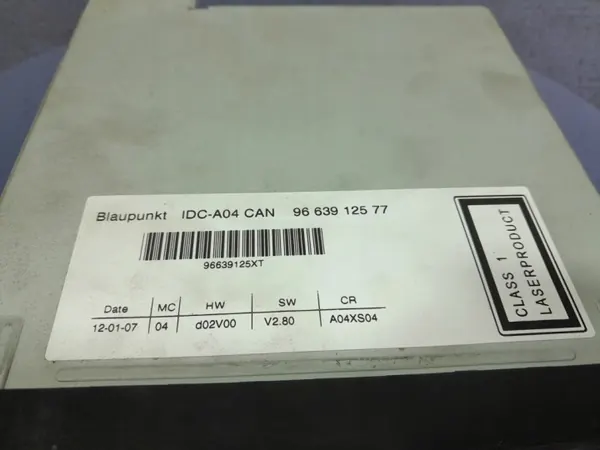 Changer CD Peugeot 307 OEM 7607769072 - Occasion image 6
