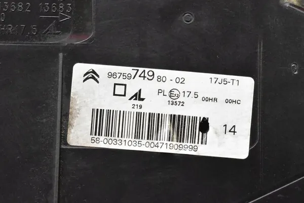 Faros izquierdo Citroen C4 Picasso 2013-2017 OEM 9675974980 image 7