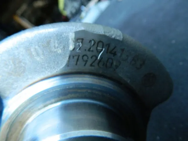 Vevaxel BMW E60 E65 E70 3.0 D M57 image 4