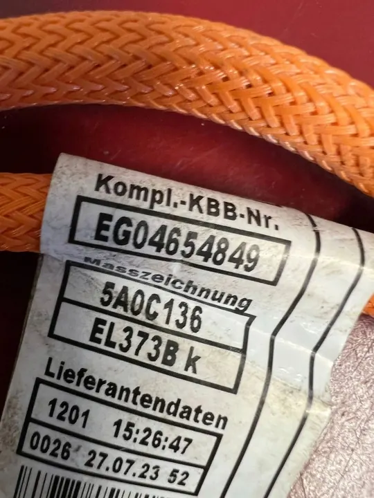 Cabo de alta tensão BMW iX 2024 5A0C137 image 4