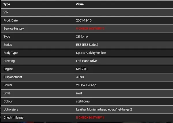 Reforço Frontal BMW X5 E53 00 - 06 image 2