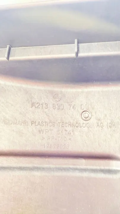 Mercedes W213 Interieurfilter Behuizing OEM A2138307400 image 6