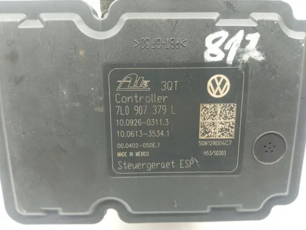 ABS-pump Kontroller Kontakt OEM 7L0614517A Begagnad image 4