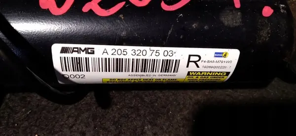 Ammortizzatore posteriore MERCEDES W205 C43 AMG A2053207403 P A2053207503 image 5