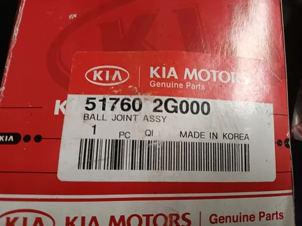Axe de bras de suspension Hyundai Kia OEM 517602G000 image 5