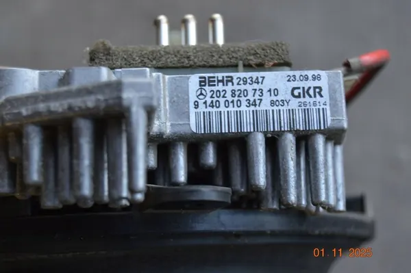 MERCEDES CLK W208 Värmefläkt 2028207310 image 3