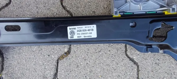 VW Arteon vasen takaoven ikkunanostin OEM 3G8839461B image 4