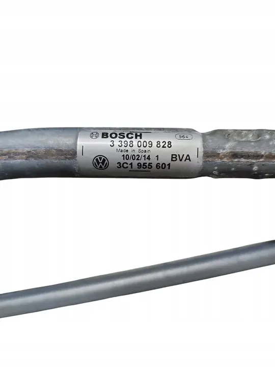 VW Passat B7 Pyyhkijä Mekanismi EU 3C1955601 image 2