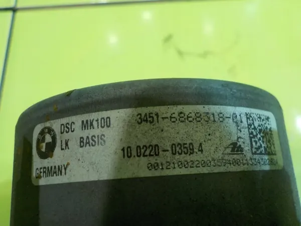 BMW ABS-pump OEM 6868318 10.0220-0359.4 Begagnad image 3