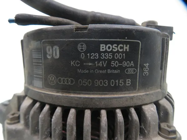 Vaihtovirtageneraattori AUDI A6 AVANT 2.0L 1995 OEM 0123335001 image 2