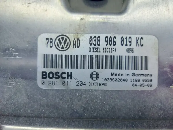 Motorstyrenhet 038906019KC för VW Passat B5 1.9 TDI image 4