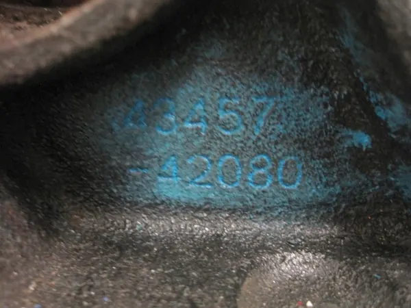 Support d'arbre de transmission Toyota OEM 43457-42080 image 4