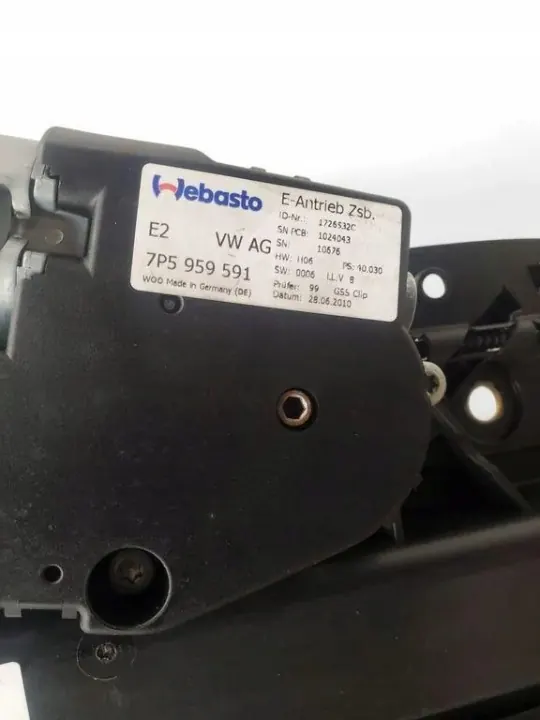 Porsche Cayenne 7P5 taklucka OEM 7P5877255 - Begagnad image 3