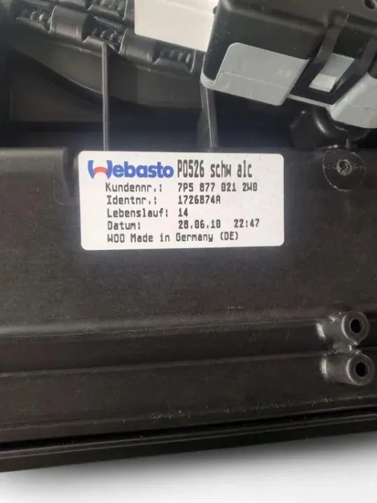 Porsche Cayenne 7P5 taklucka OEM 7P5877255 - Begagnad image 5