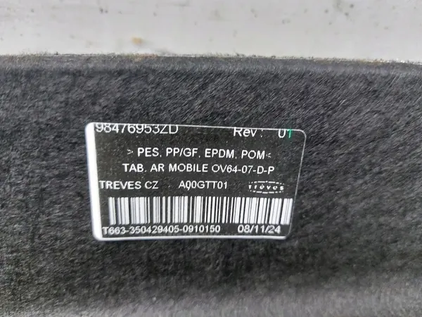 OEM 98476953ZD Kofferbakplank voor Opel Grandland II 2024-25 image 3