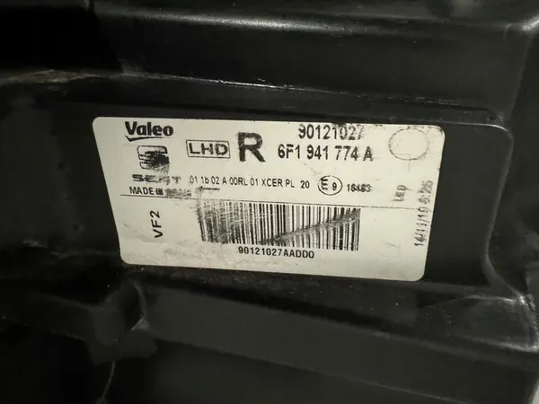 SEAT OE 6F1941774A image 5