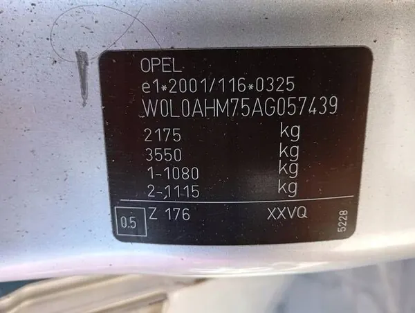 ZAFIRABROLETA Taka matkatavaratelin Opel Zafira B:lle image 8