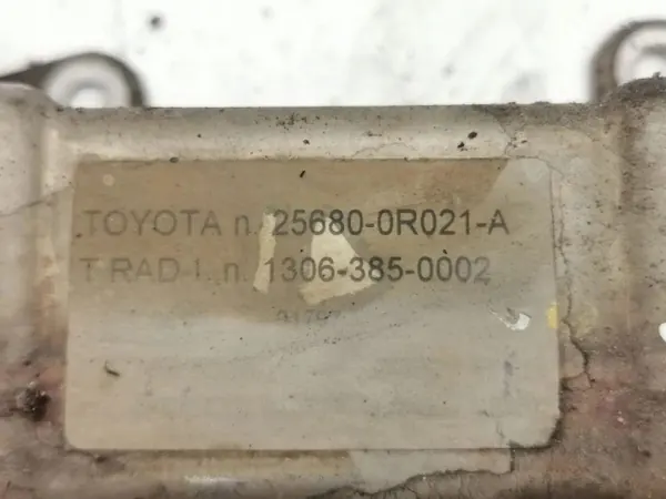 Refroidisseur EGR Toyota OEM 256800R021A - Occasion image 8