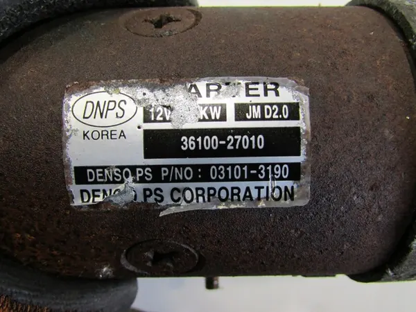 Motor de arranque Hyundai Santa Fe II 2.2 CRDi image 6