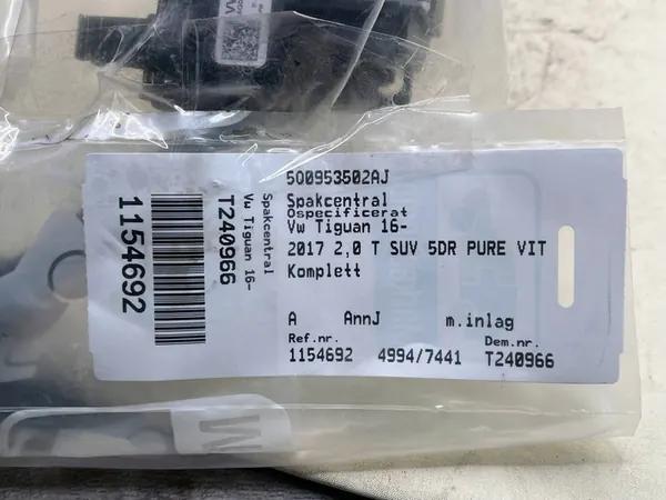 Kombischalter VW Tiguan 5NA AD1 2016 5Q0953502AJ image 5