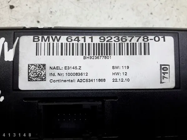 BMW Klimasteuergerät OEM 64119236778 - Gebraucht image 7