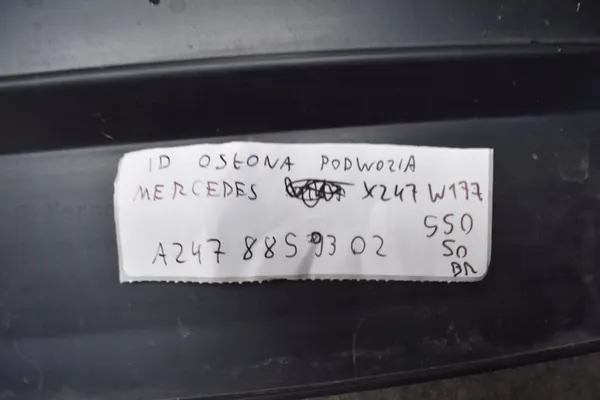 Proteção inferior Mercedes-Benz OE OEM A2478859302 image 4